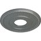 Ekena Millwork Bradford Ceiling Medallion (Fits Canopies up to 6 5/8"), 12 1/2"OD x 3 7/8"ID x 3/4"P, Platinum CM12BRPLS - alternate 2
